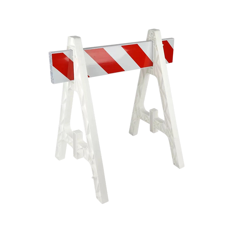 Yansıtıcı Çapraz Çubuklara Sahip Plastik A-Frame Barikatı