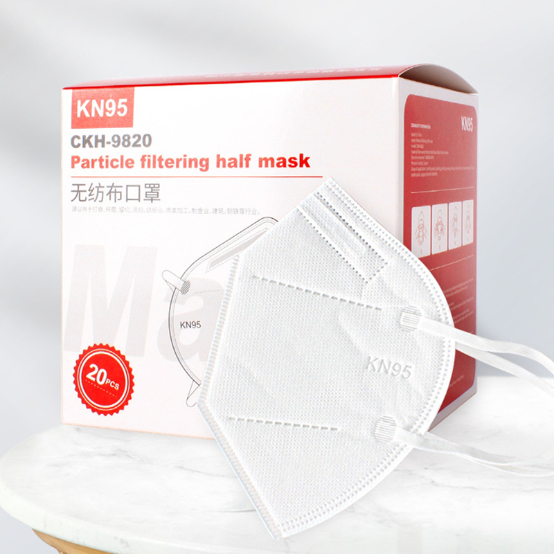 KN95 Koruyucu Solunum Maskesi Dokunmamış Maske