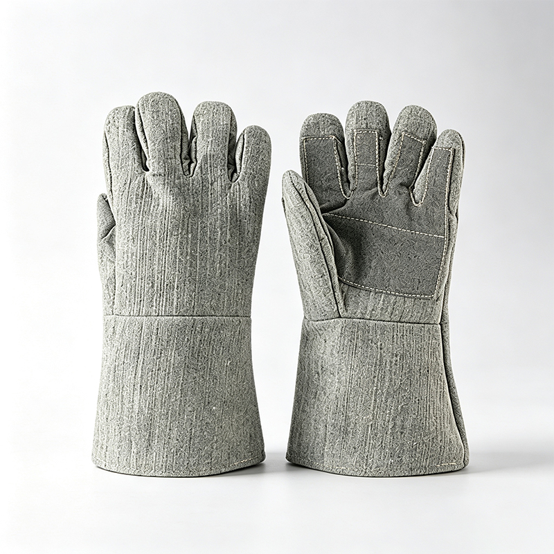 500°C Yüksek Sıcaklığa Dayanıklı Aramid Karbon Fiber Eldiven