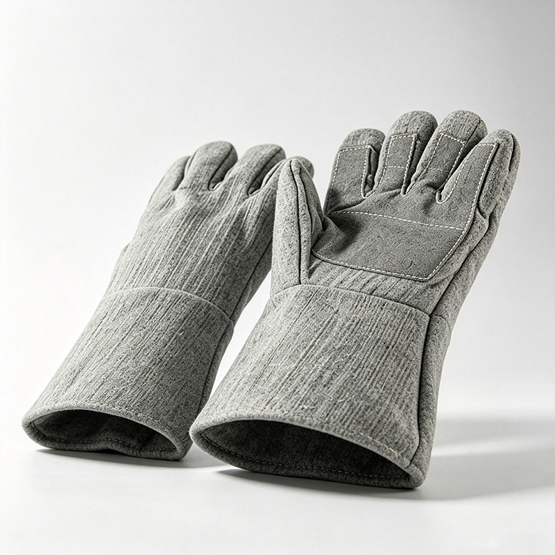 500°C Yüksek Sıcaklığa Dayanıklı Aramid Karbon Fiber Eldiven