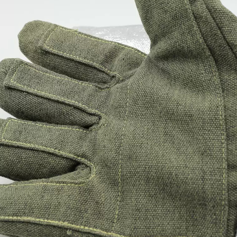 1000°C Radyant Isıya Dayanıklı Aramid Karbon Fiber Eldiven