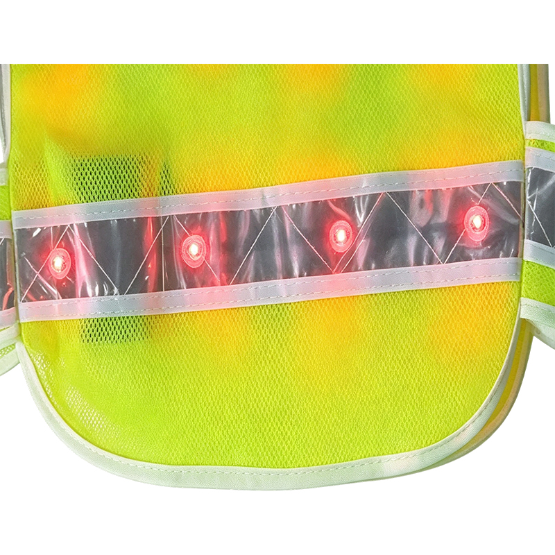 Aktif Aydınlatmalı LED Reflektif Güvenlik Yeleği