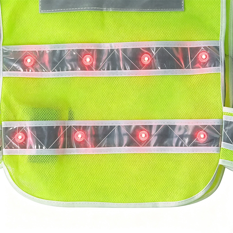 Aktif Aydınlatmalı LED Reflektif Güvenlik Yeleği