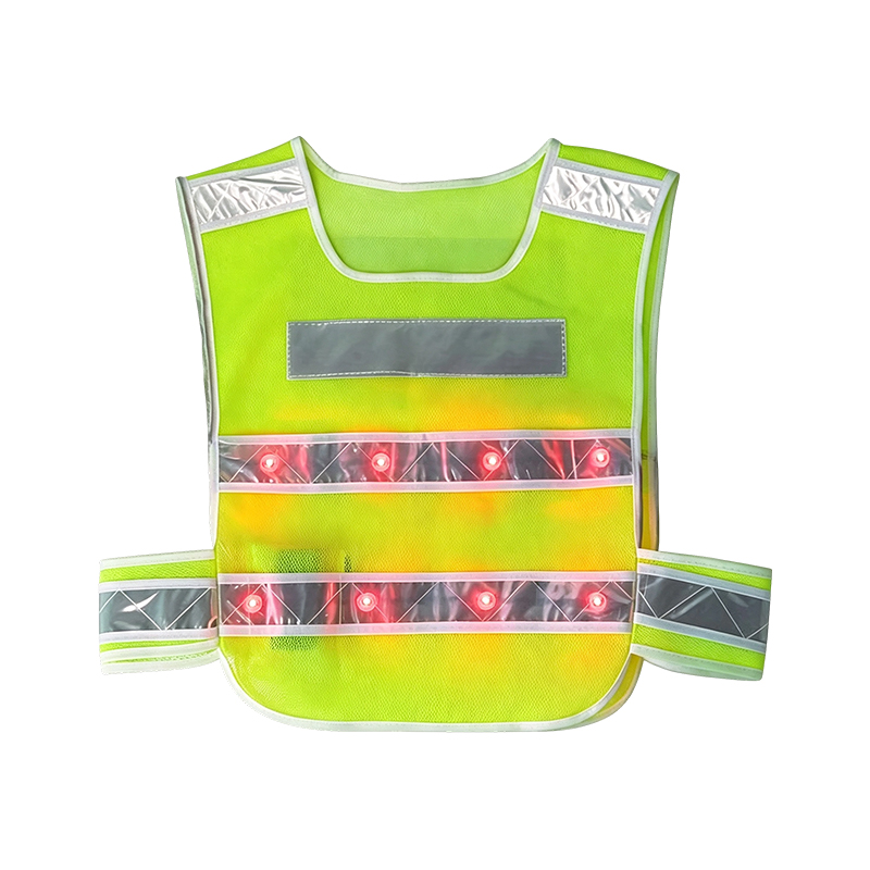 Aktif Aydınlatmalı LED Reflektif Güvenlik Yeleği